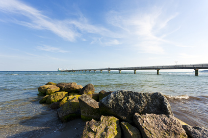 Seebrcke Grmitz an der Ostsee